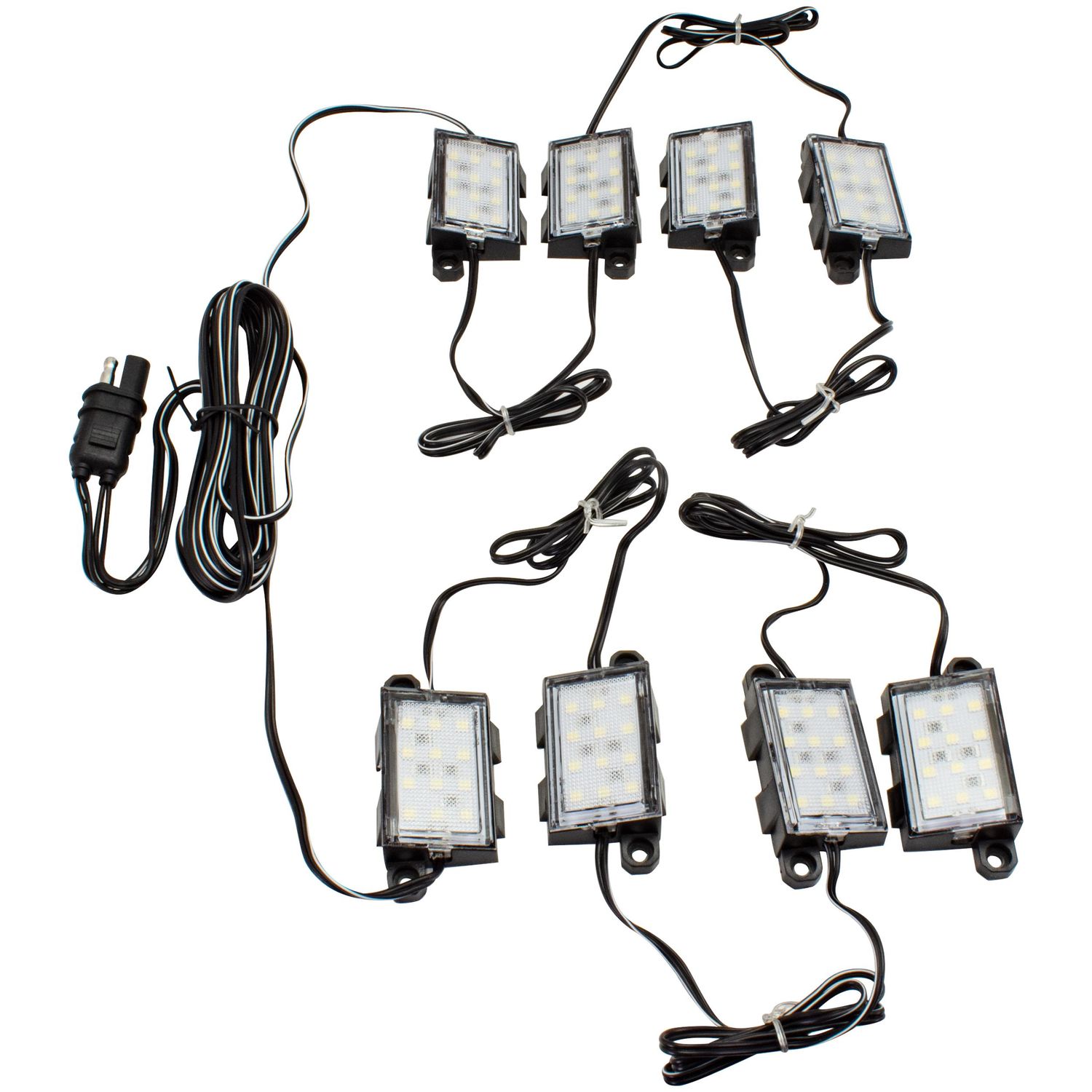 Custom Accessories 8 Led Modules Truck Tuff Led Bed Light