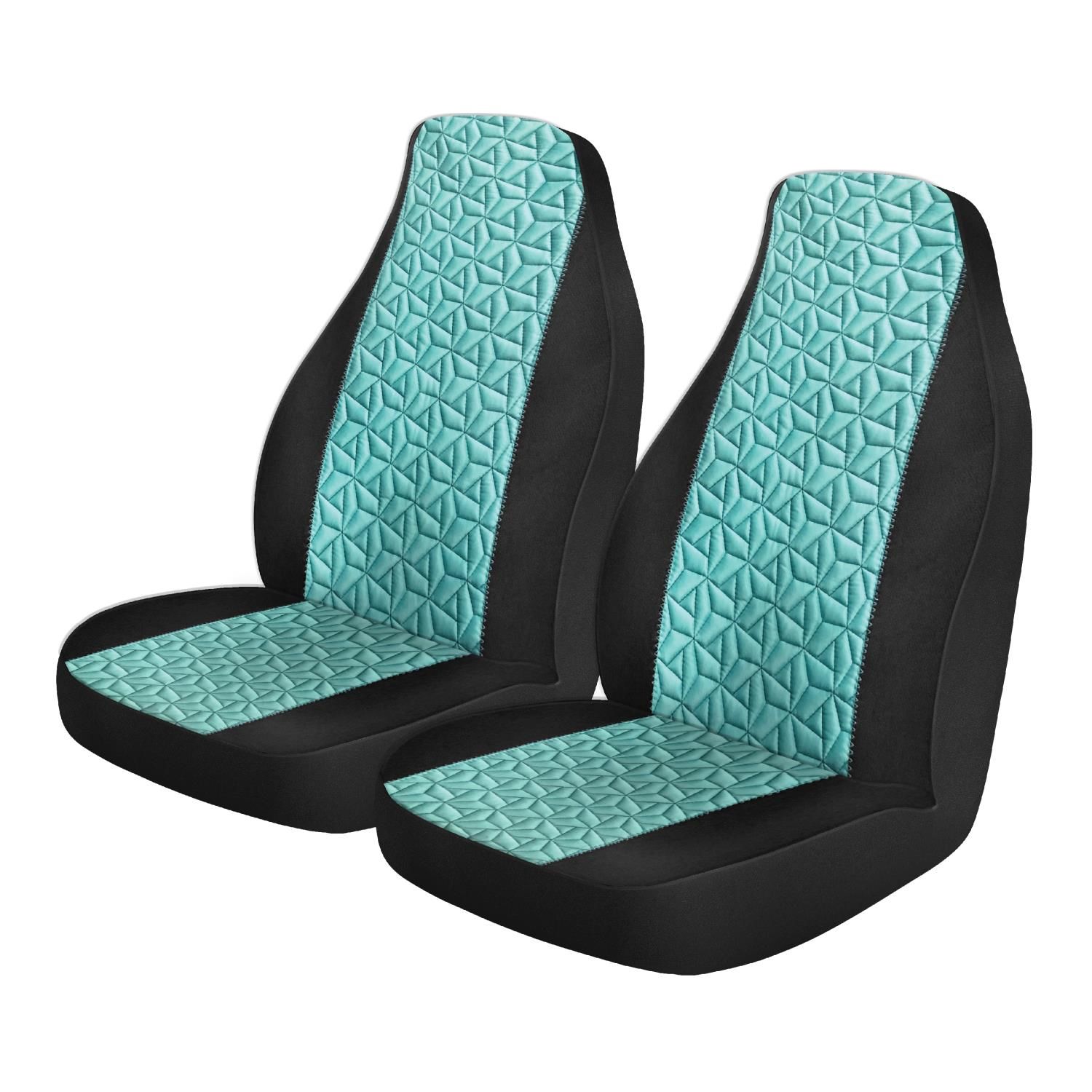 Kraco Mint Puff Seat Cover 3 Piece