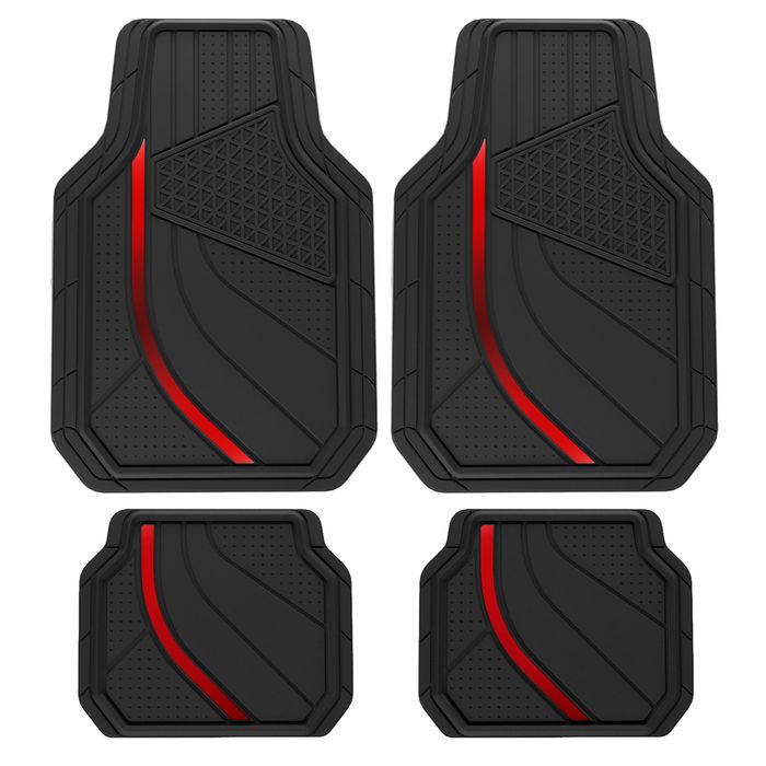 ProElite Black Floor Mat 4 Piece