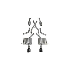 CORSA Cat-Back Exhaust System - Aggressive Sound, Drone-Free, Stainless Steel