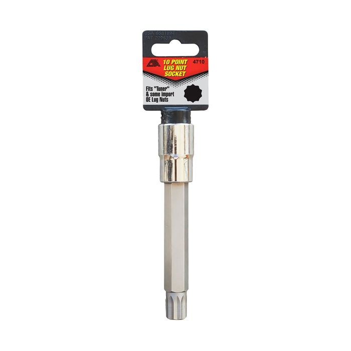 CTA 10 Point Tuner Lug Nut Socket