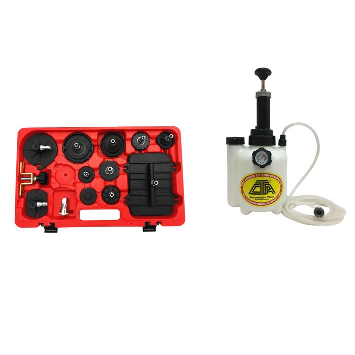 CTA-7310M Brake Bleeder Tank & Adapter Set