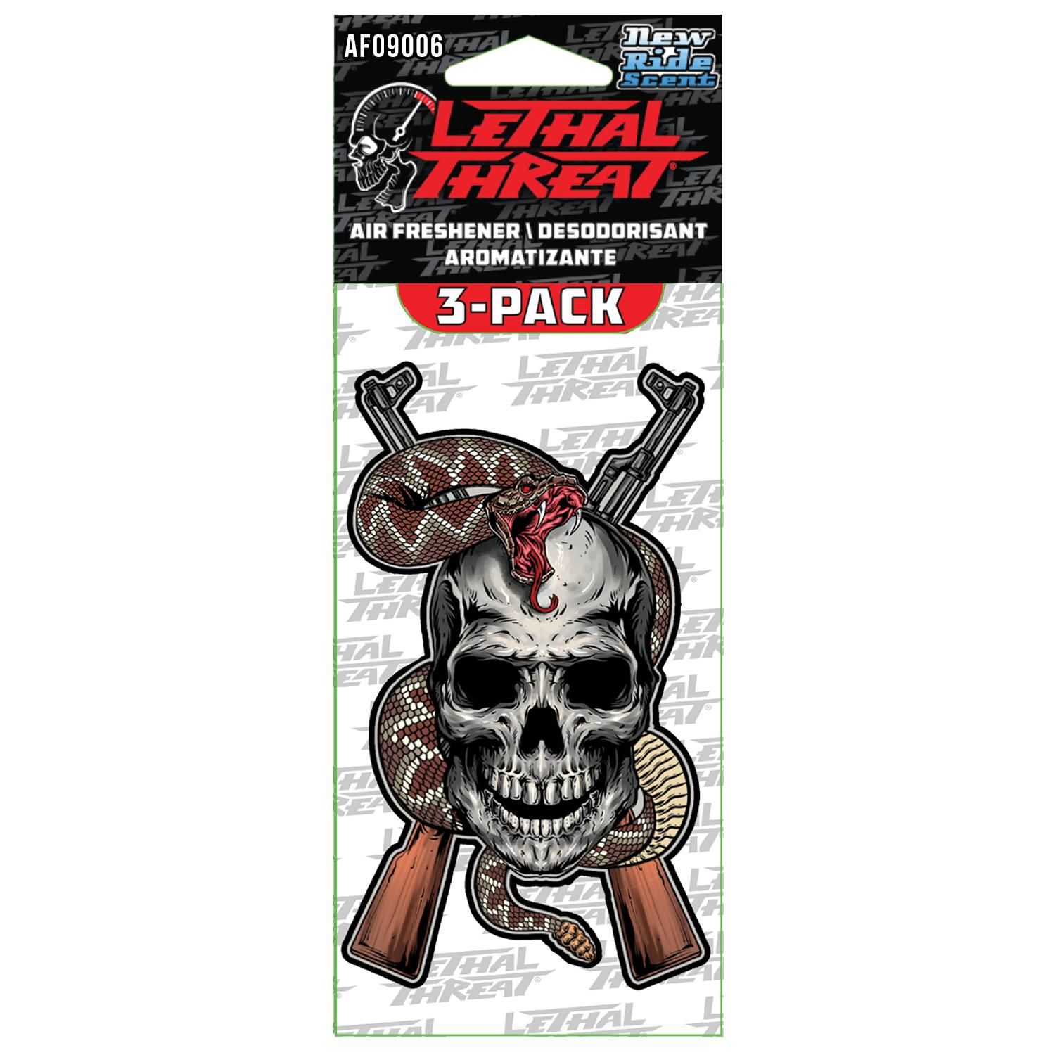 Lethal Threat Lethal Threat 2nd Amendment Snake Air Freshener 3 Pack