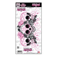 Lethal Threat Sugar Skull Large Decal