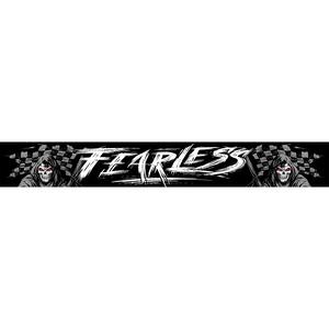 Lethal Threat Fearless Windshield Visor Decal
