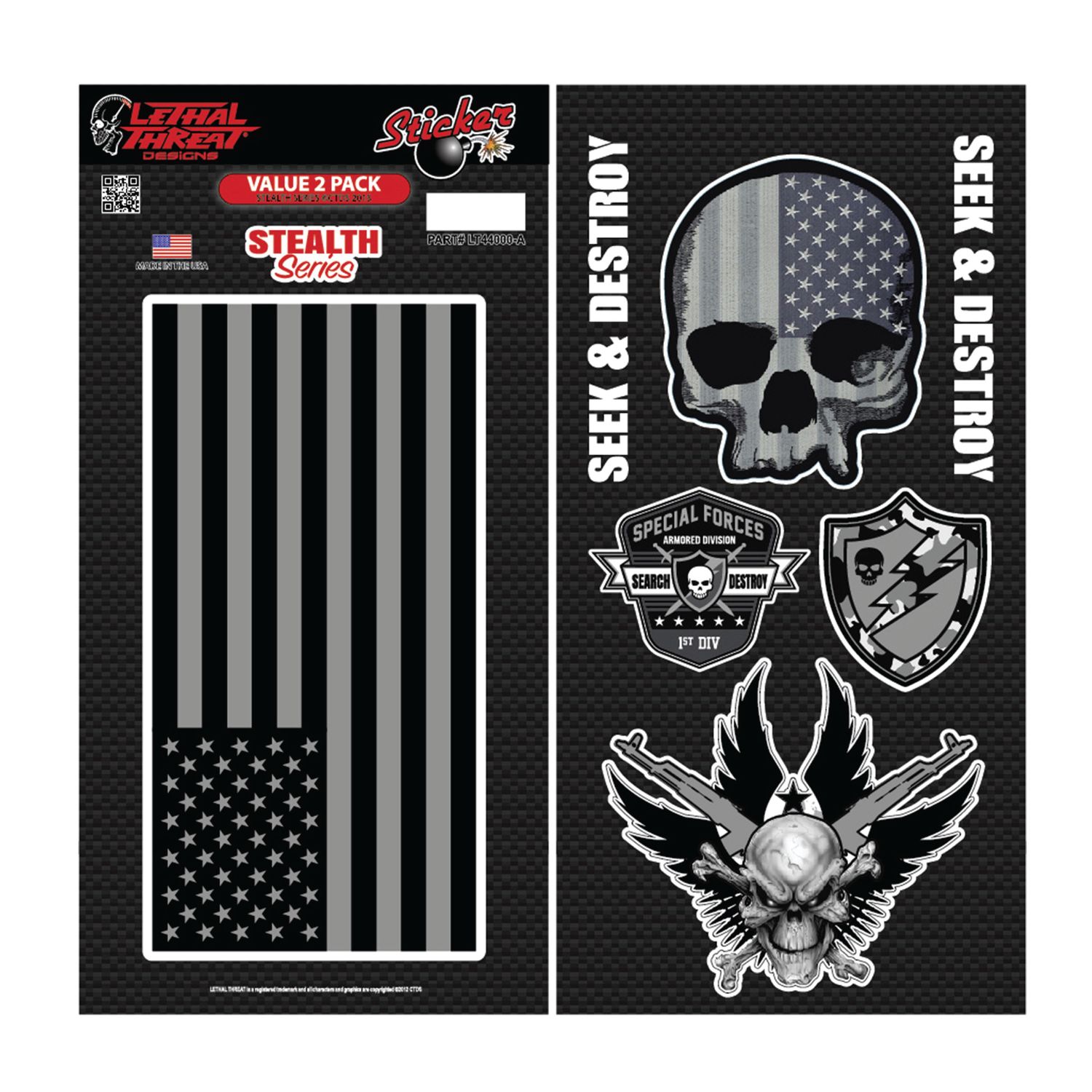 Lethal Threat USA Stealth Decal Series