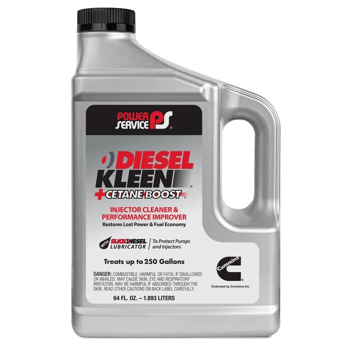 Power Service Diesel Kleen Plus Cetane Boost Injector Cleaner and  Performance Improver 64Oz