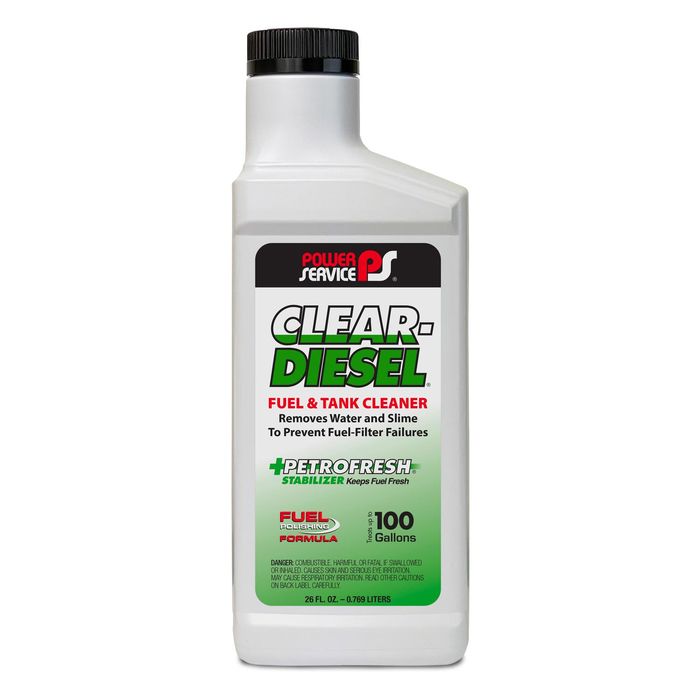  Power Service 09216-09 Clear-Diesel Fuel & Tank Cleaner - 16  oz. : Automotive