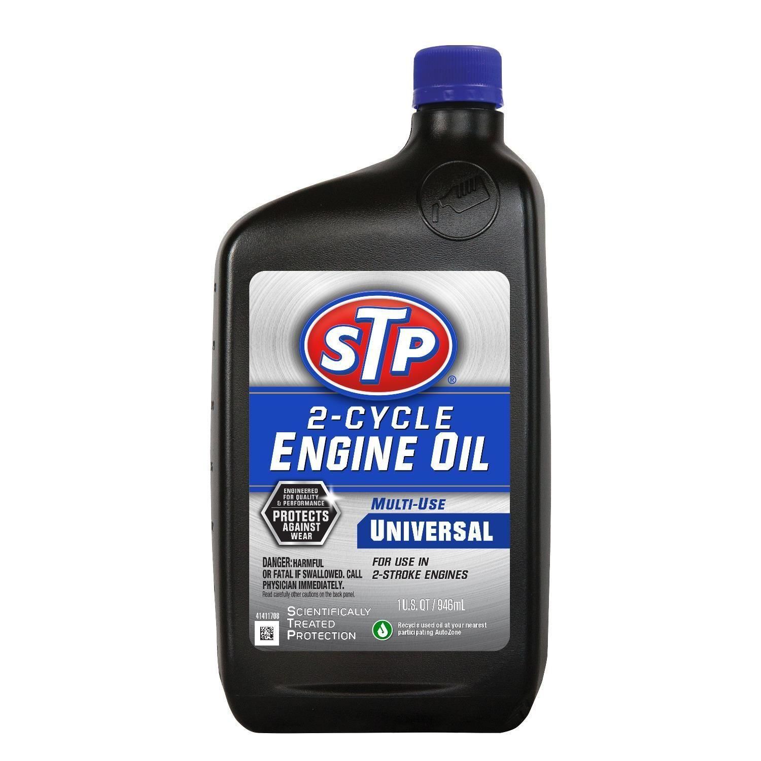 STP 2 Stroke Engine Oil Universal 1 Quart