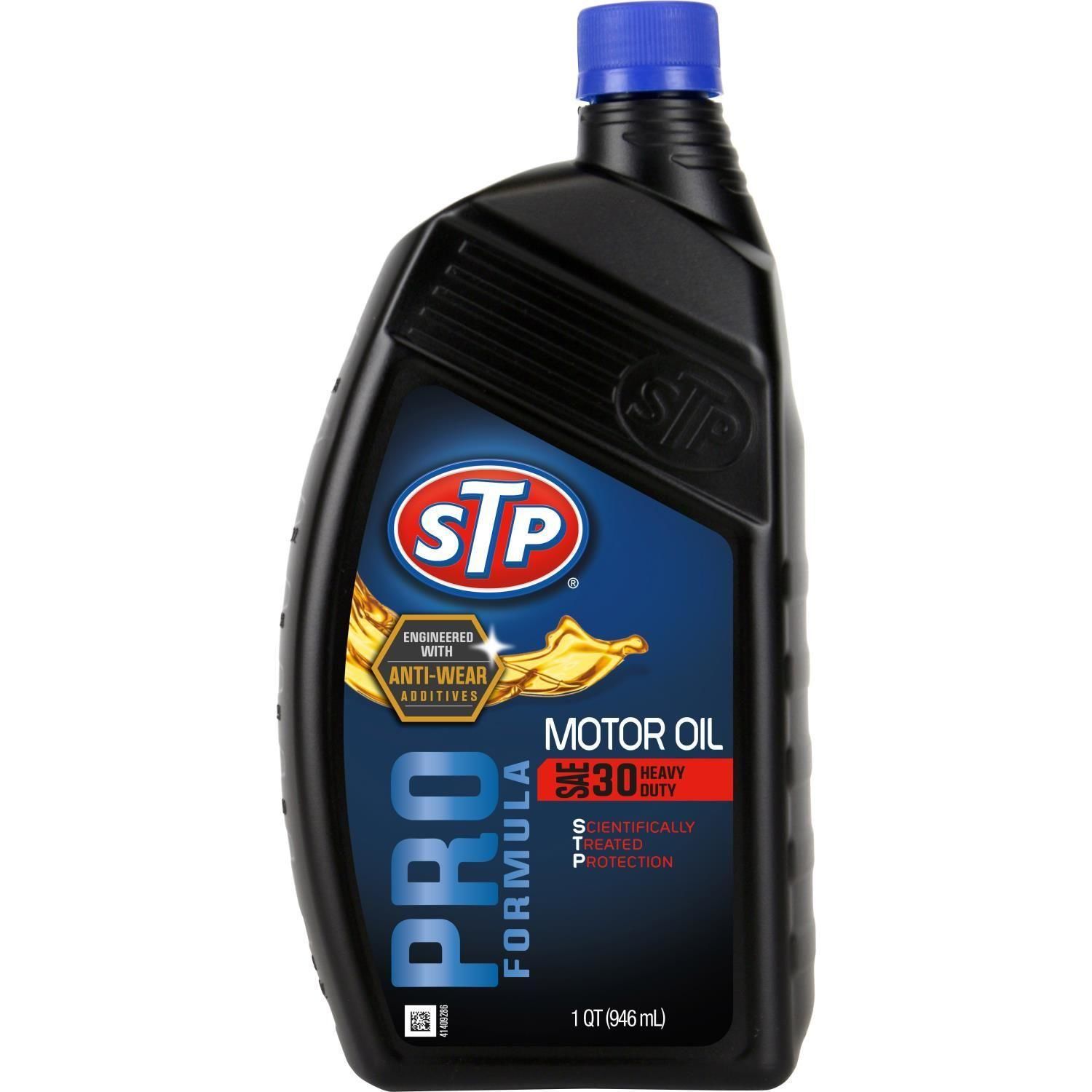 Stp Pro Formula Engine Oil Conventional Hd Detergent 30w 1 Quart