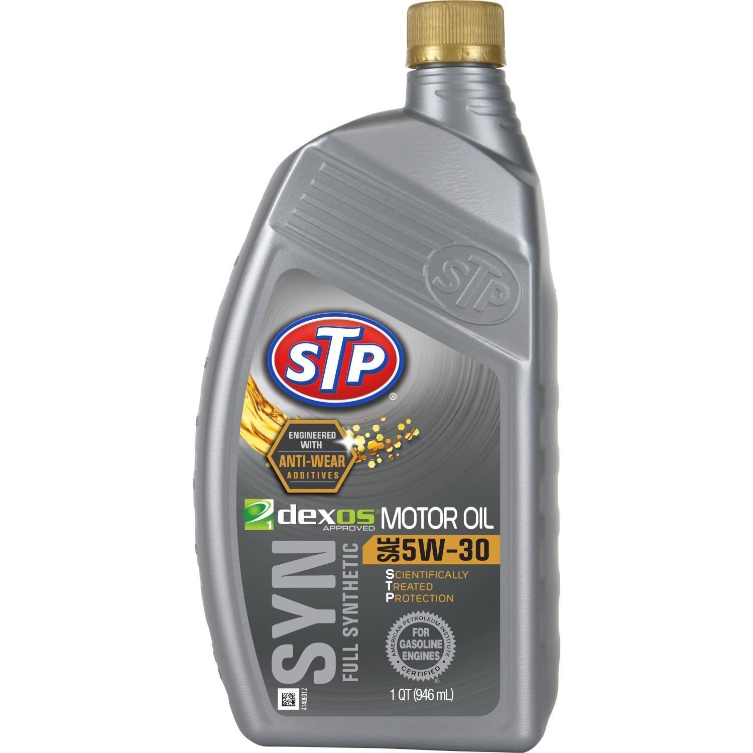 STP High Mileage Full Synthetic Engine Oil 5W-30 Quart, 48% OFF