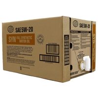 STP Engine Oil Full Synthetic 5W-20 6 gal Box for 2017 Jeep Cherokee