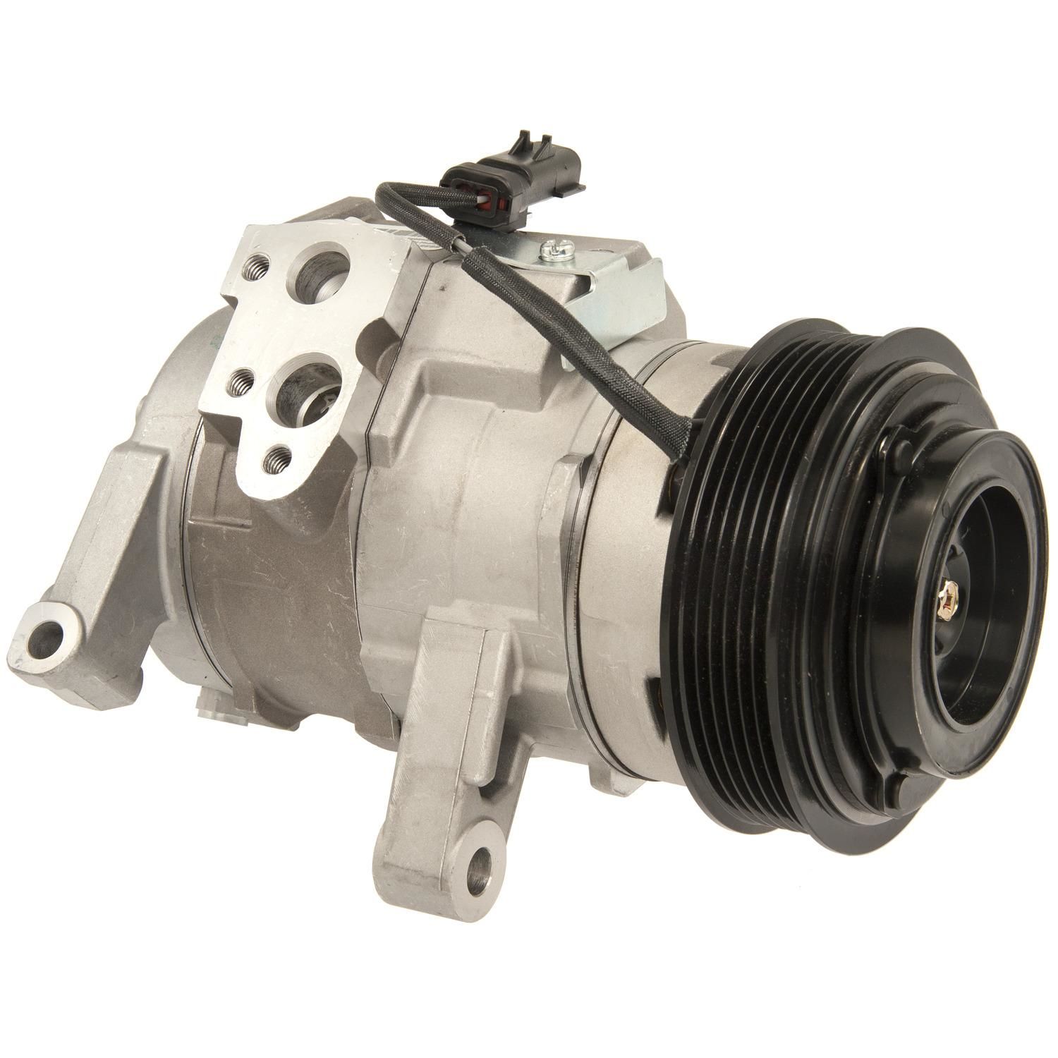 Four Seasons 67667 A/C Compressor With Clutch - Remanufactured, Serpentine Belt, 12V Coil