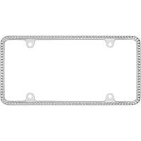 rhinestone license plate frame autozone