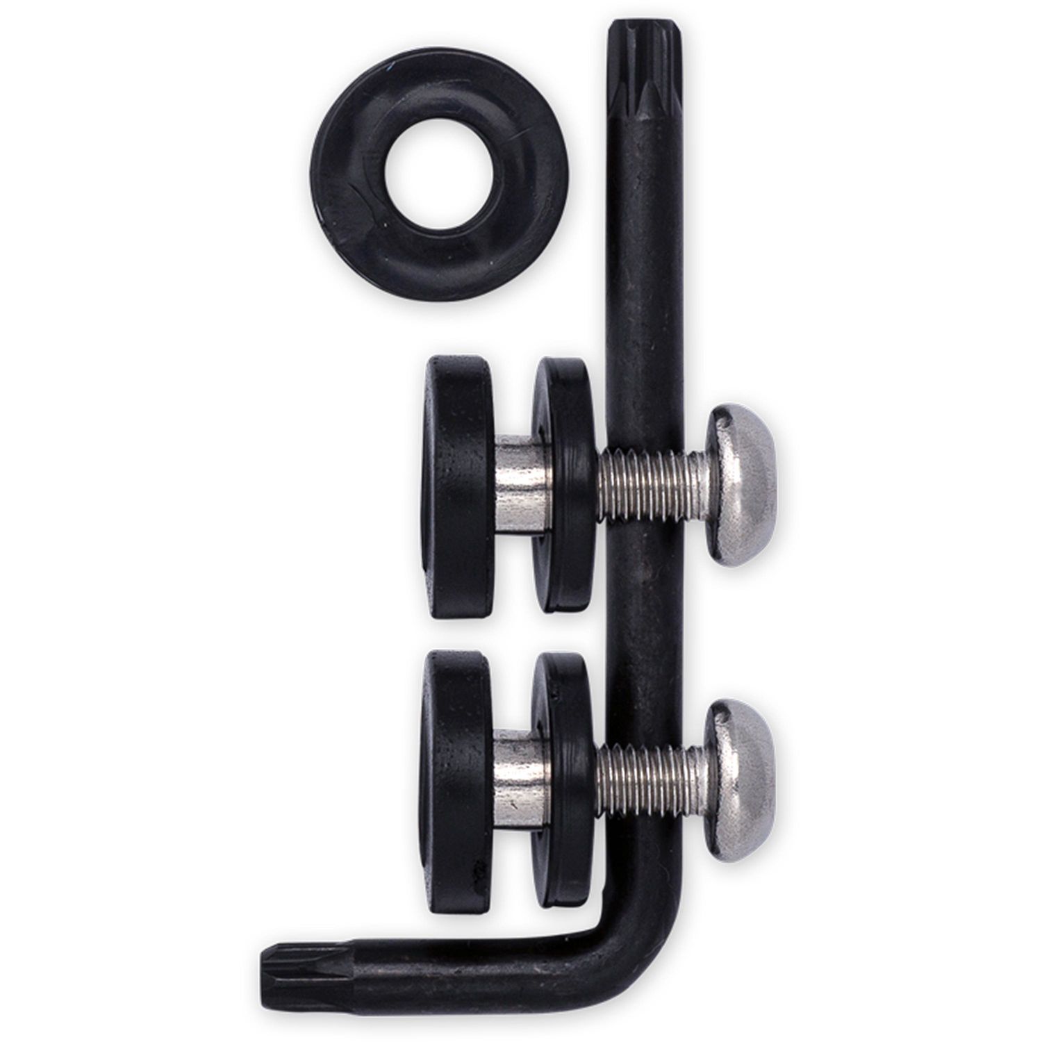 Cruiser Accessories Rattle Stop Locking License Plate Fasteners 