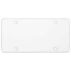 ProElite Clear Tuf Flat Shield License Plate Cover