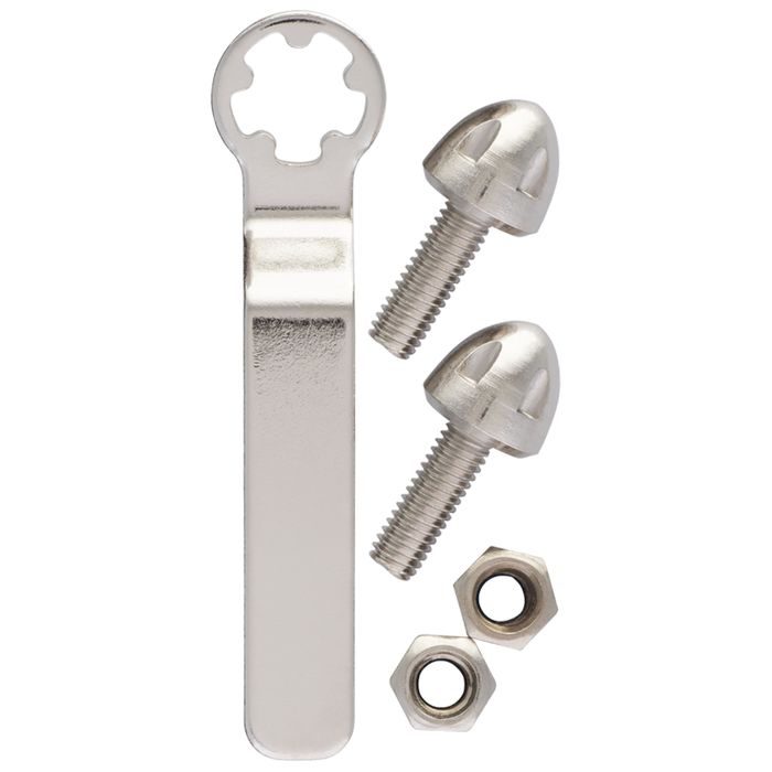 Proelite Anti Theft License Plate Fasteners 