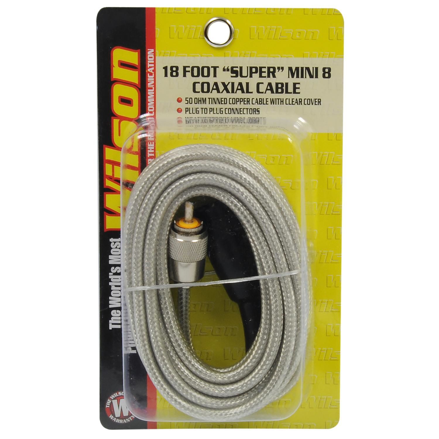 Wilson Antennas 18ft Coaxial Cable With Pl259 Connector