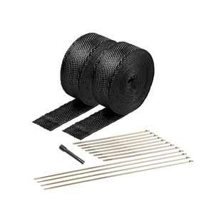 Design Engineering Black Titanium Exhaust and Pipe Wrap Kit