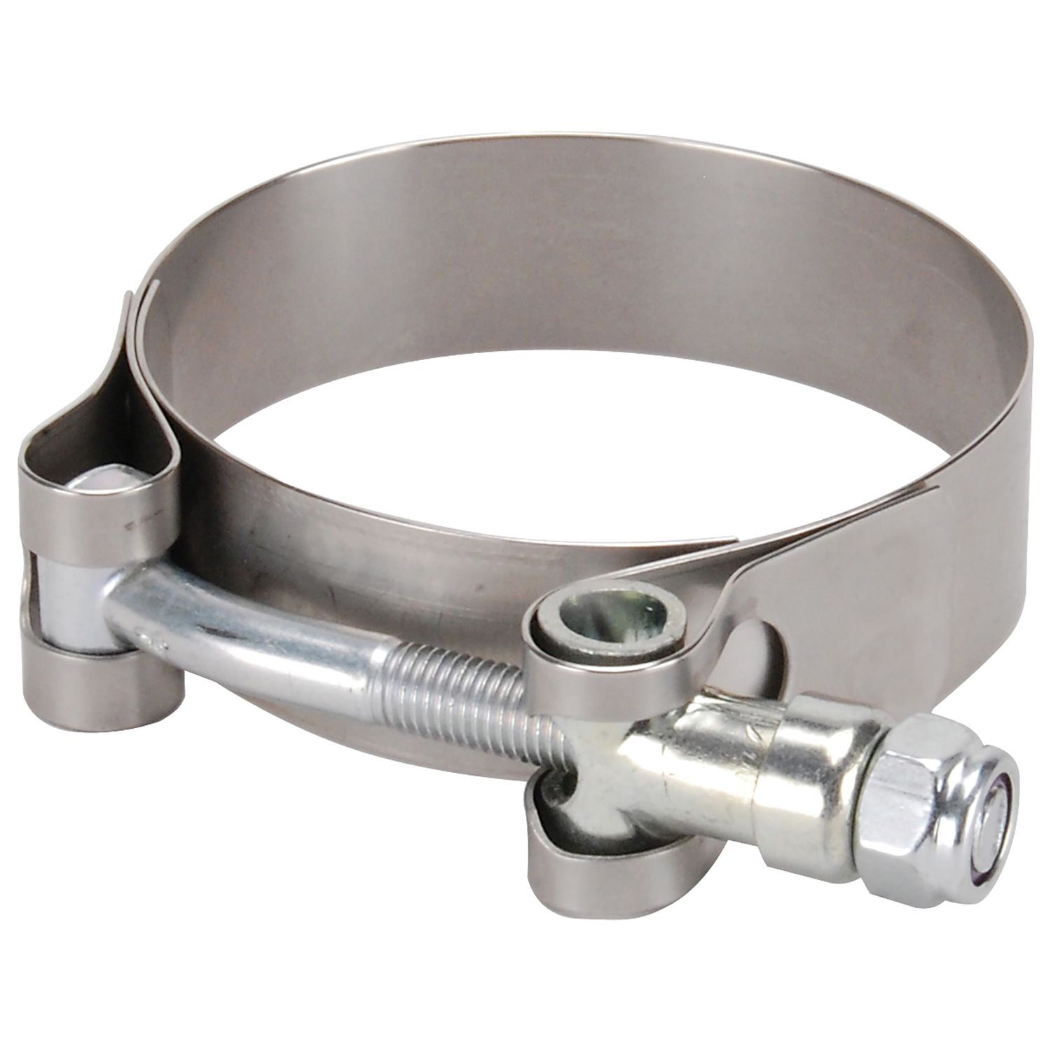 Design Engineering 2 1/4in X 2 1/2in Wide Band Stainless Steel Hose Clamp