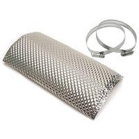 Design Engineering Stainless Steel 6in x 12in Insulated Pipe Shield