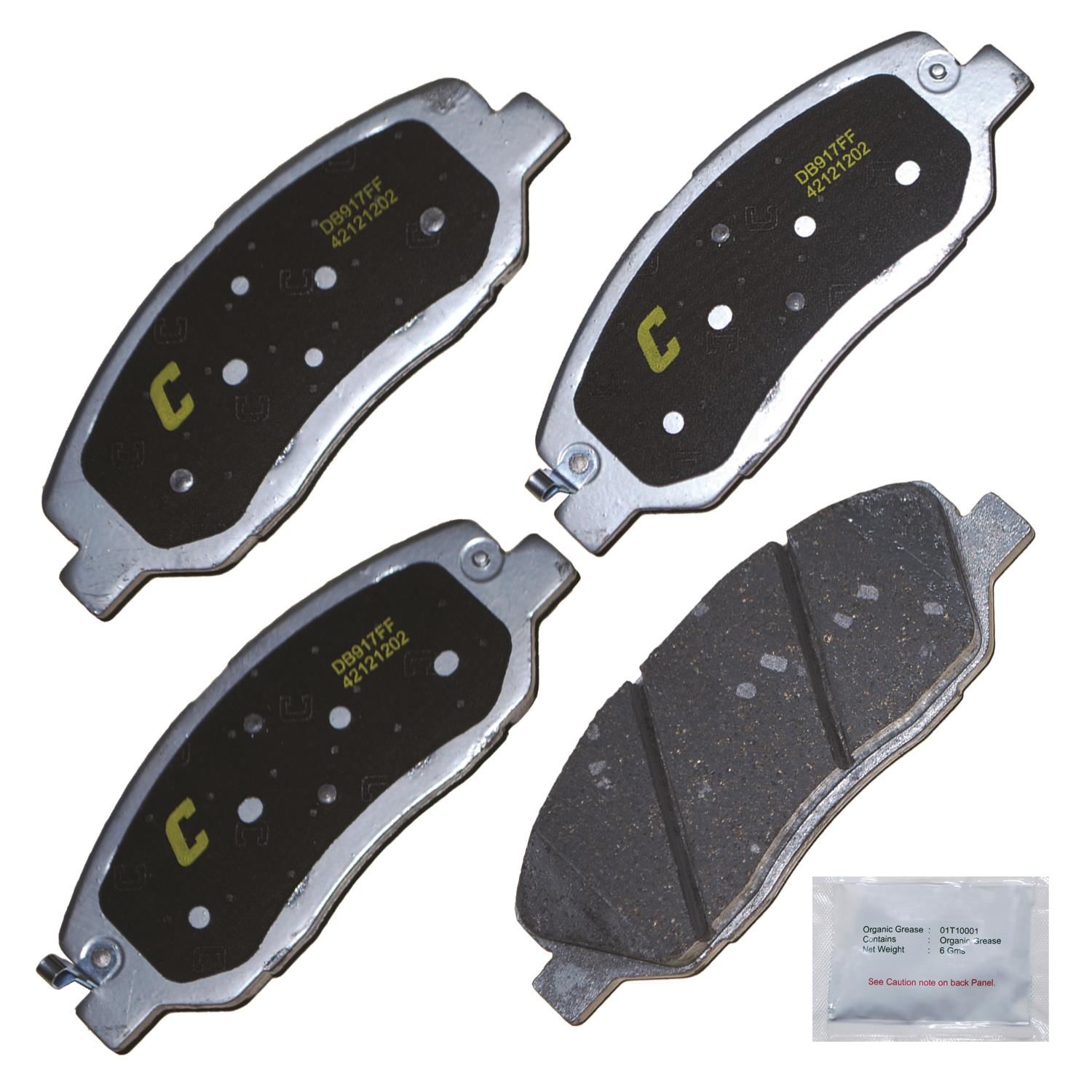 Duralast Max Ceramic Brake Pads DGC1202