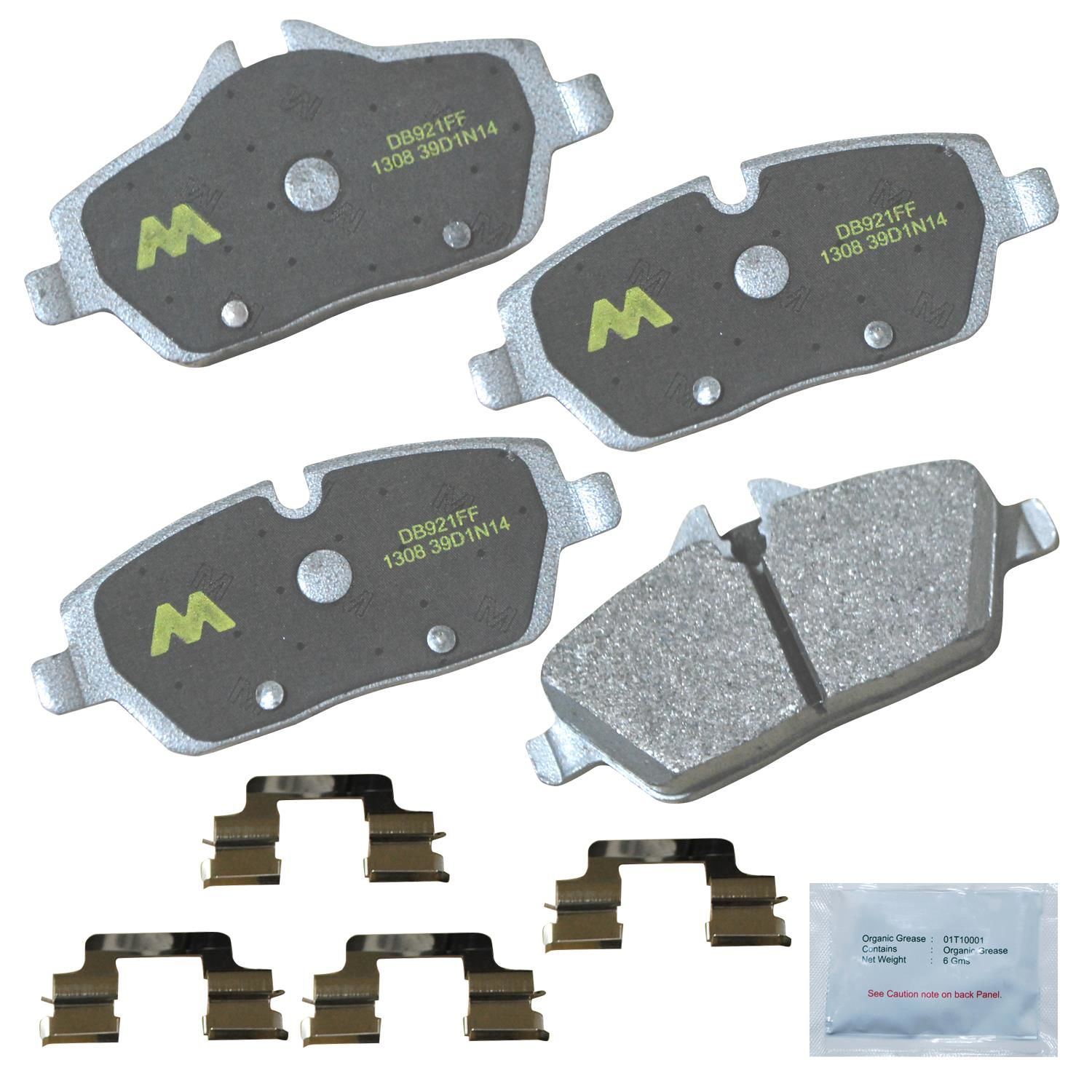 Duralast Max Premium Metallic Brake Pads DGC1308M