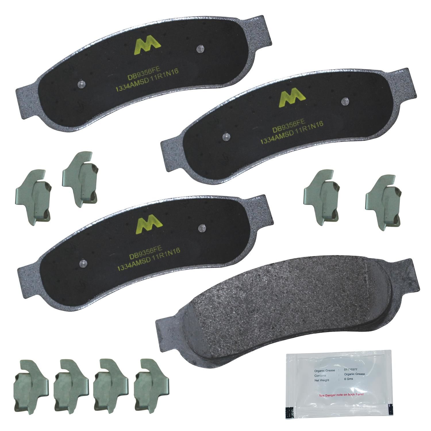 Duralast Max SemiMetallic Brake Pads DGC1334AMSD