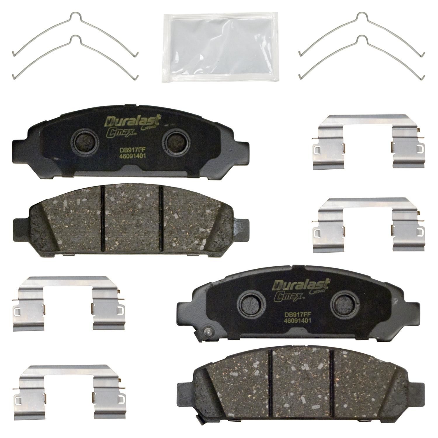 Duralast Max Ceramic Brake Pads DGC1401