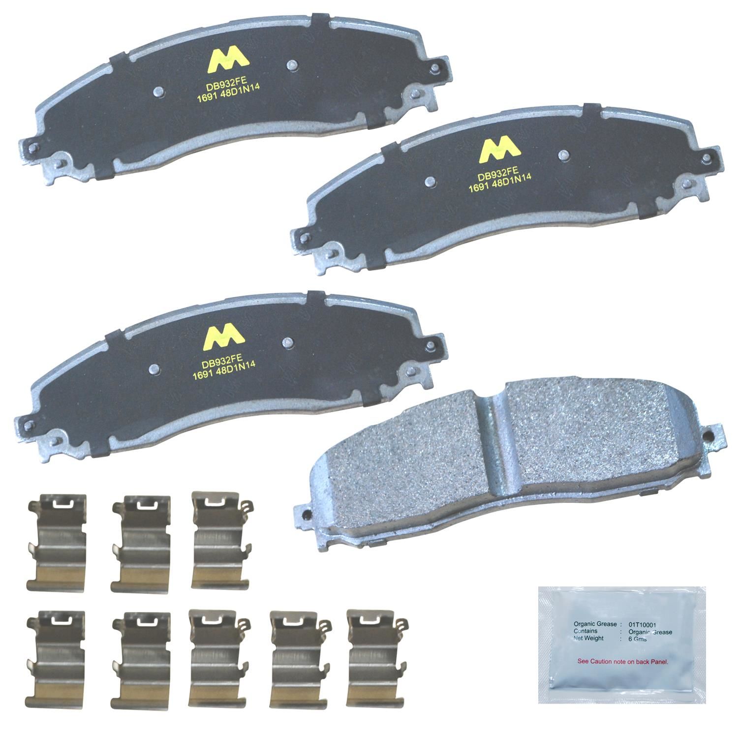 Duralast Max Premium Metallic Brake Pads DGC1691M