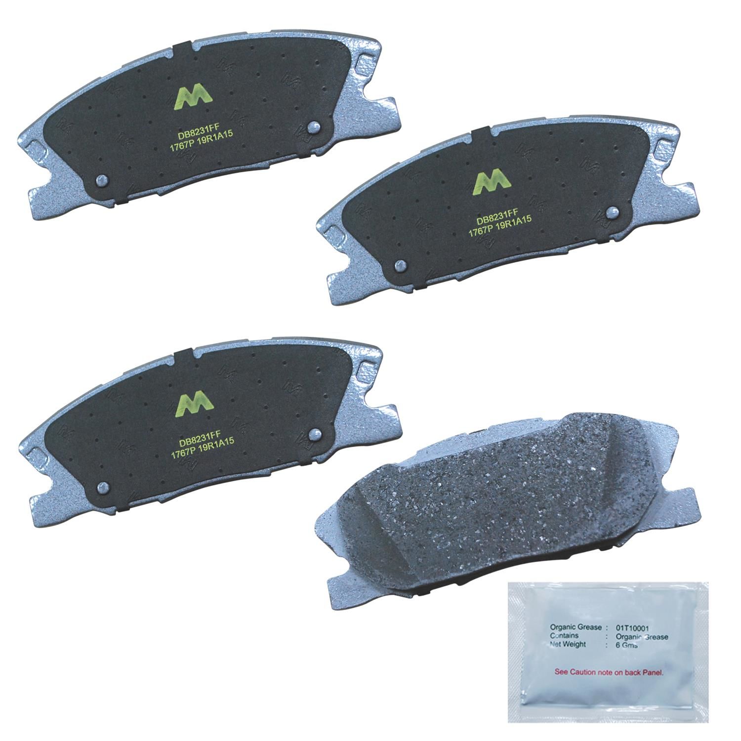 Duralast Max Premium Metallic Brake Pads DGC1767PM