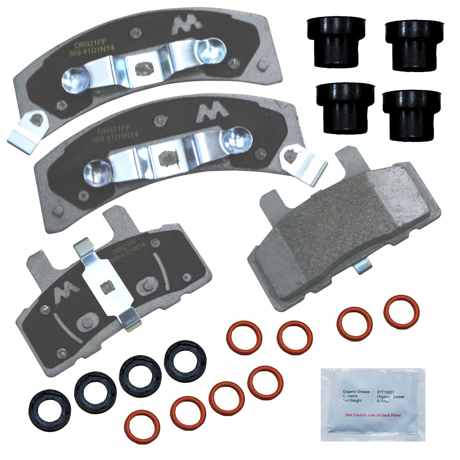 Duralast Max Premium Metallic Brake Pads DGC369M