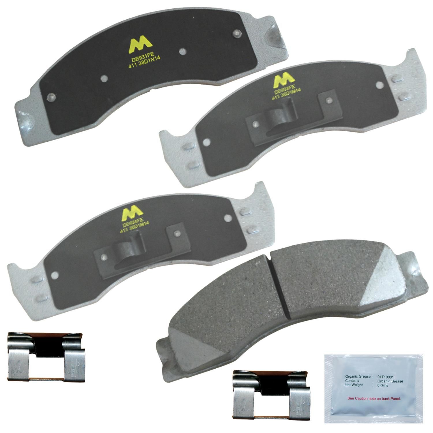 Duralast Max Premium Metallic Brake Pads DGC411M
