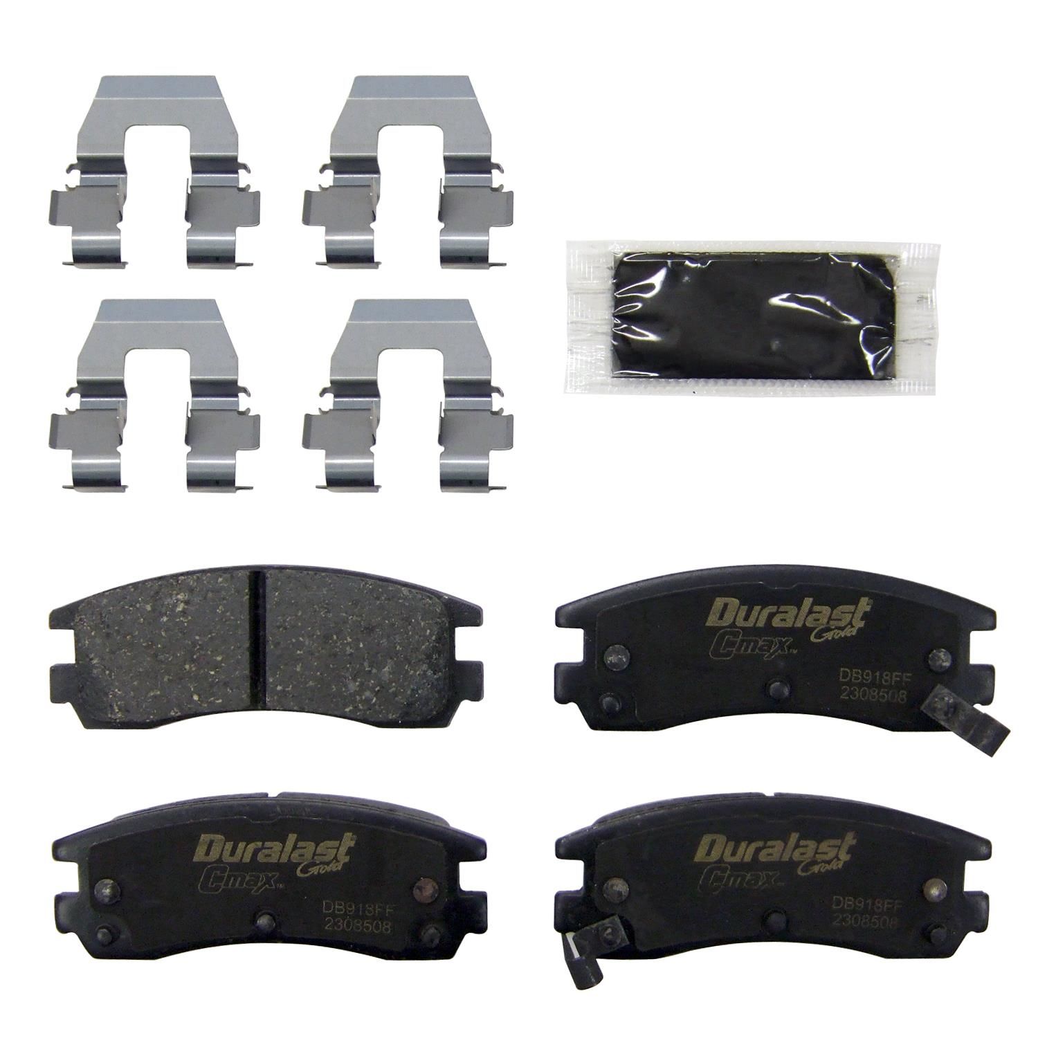 Duralast Max Ceramic Brake Pads DGC508
