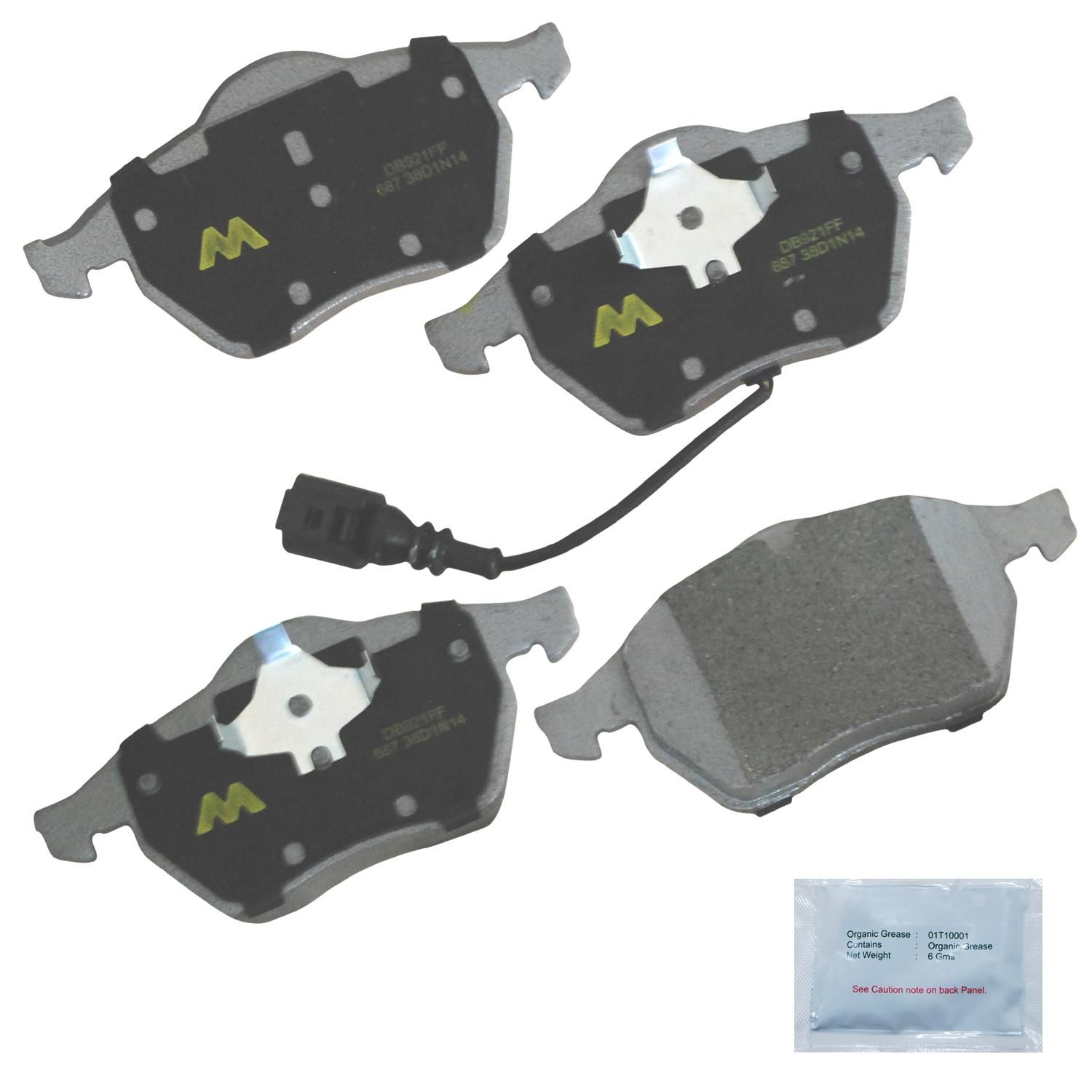 Duralast Max Premium Metallic Brake Pads DGC687M