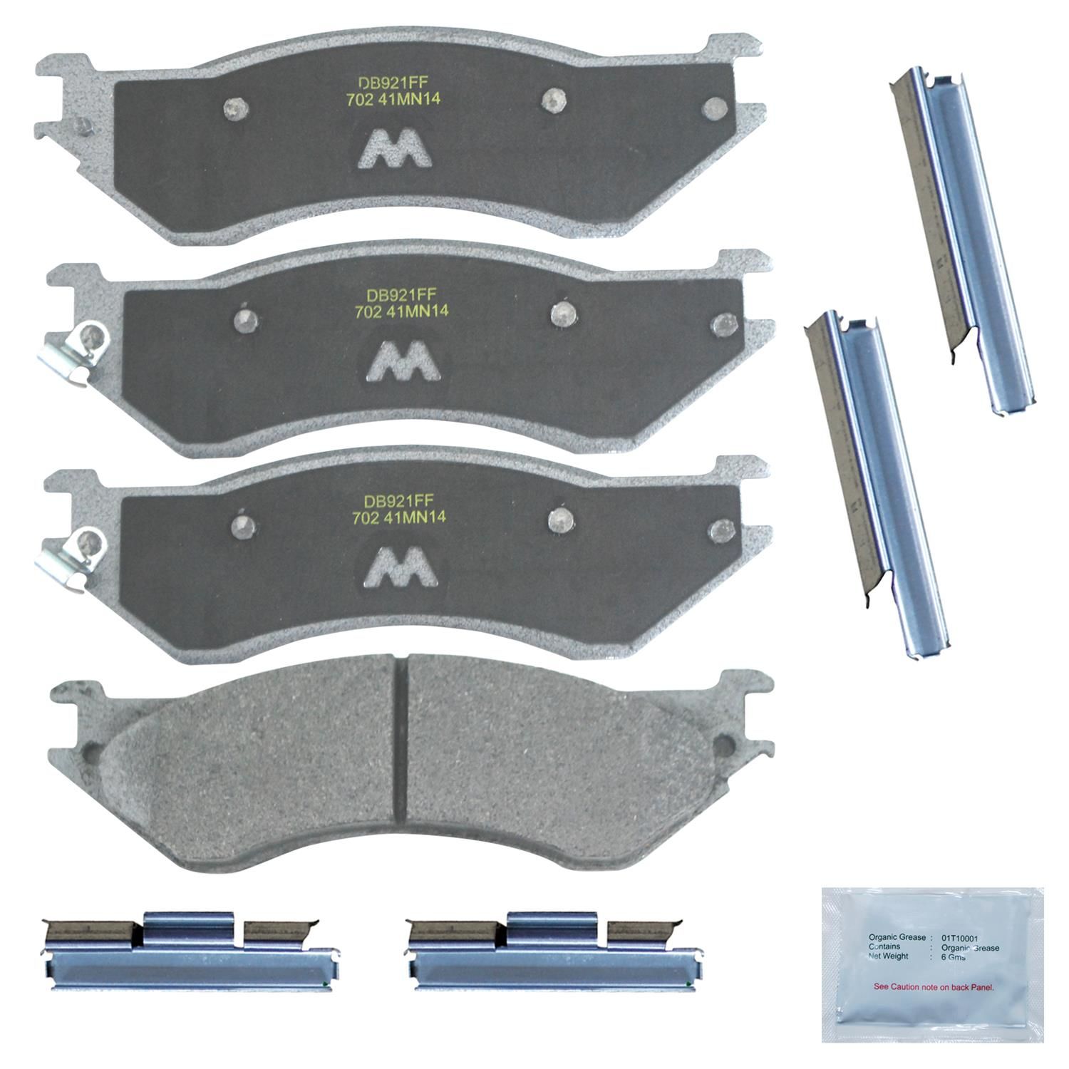 Duralast Max Premium Metallic Brake Pads DGC702M