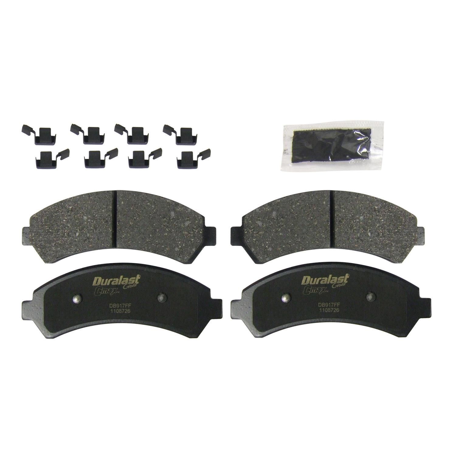 Duralast Max Ceramic Brake Pads DGC726
