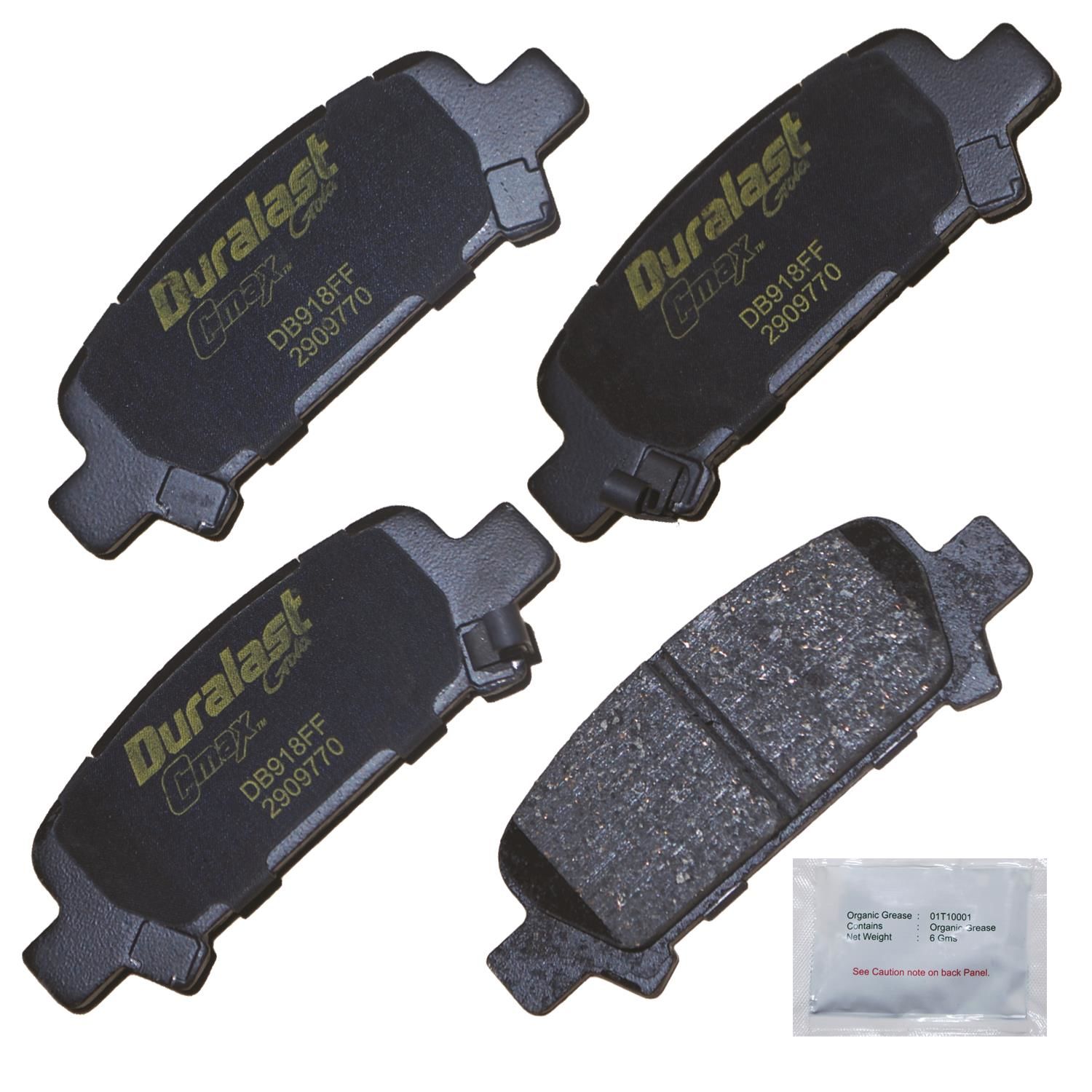 Duralast Max Ceramic Brake Pads DGC770