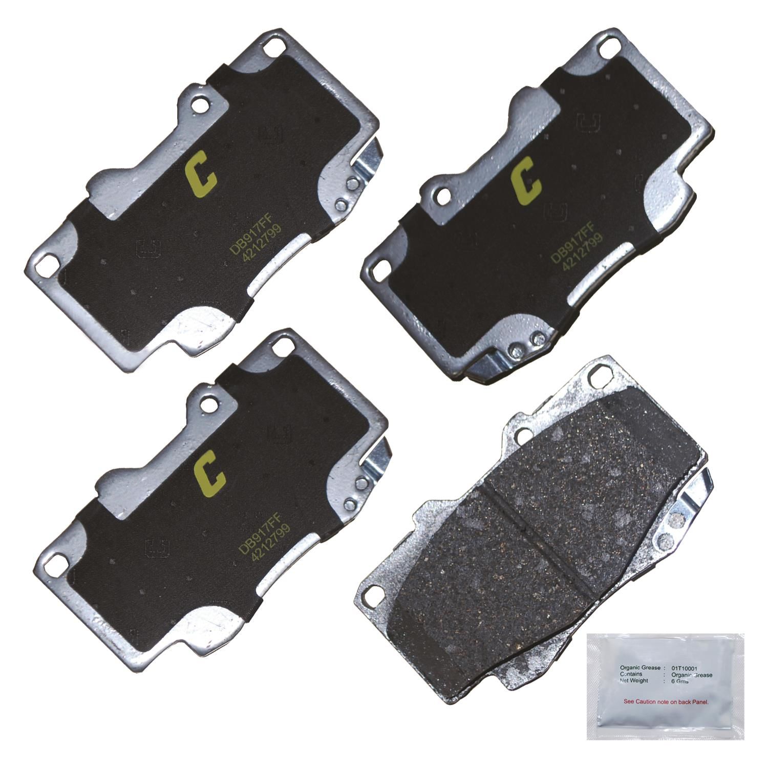 Duralast Max Ceramic Brake Pads DGC799