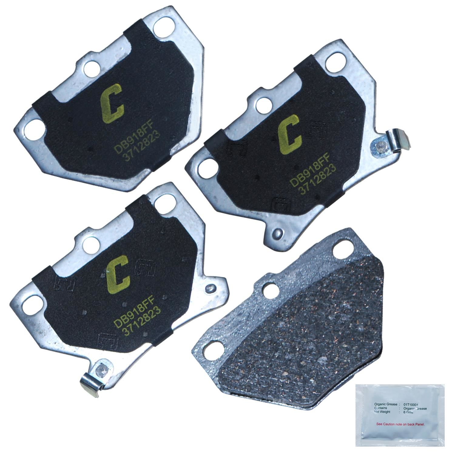 Duralast Max Ceramic Brake Pads DGC823