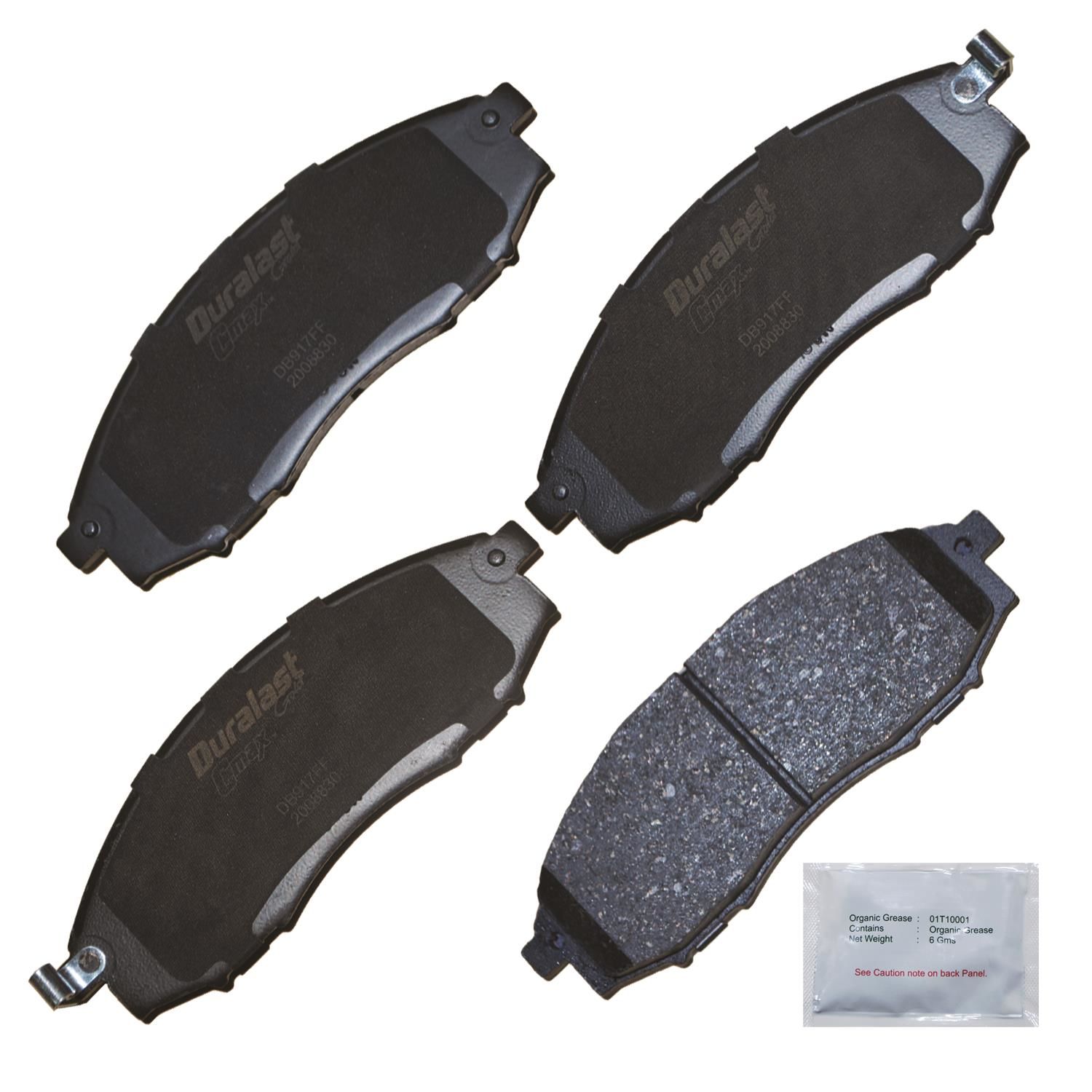 Duralast Max Ceramic Brake Pads DGC830