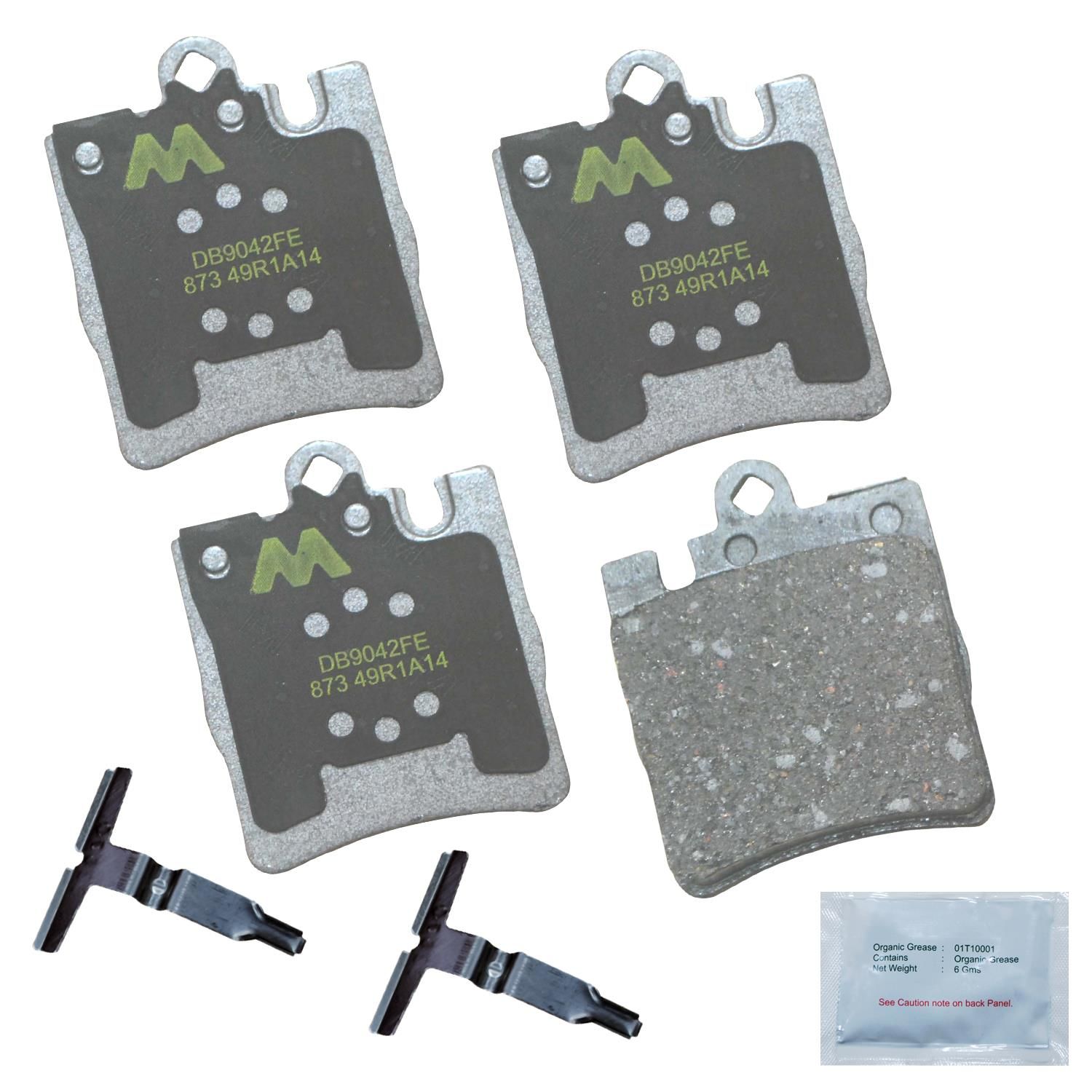 Duralast Max Premium Metallic Brake Pads DGC873M