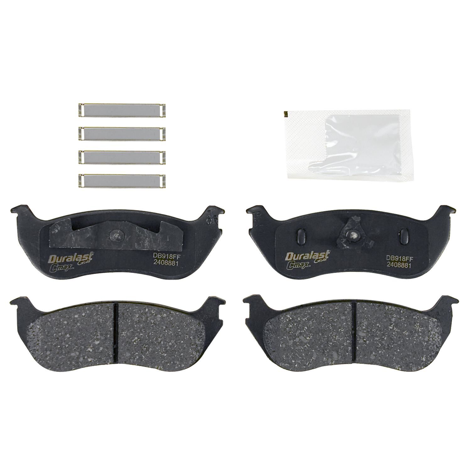 Duralast Max Ceramic Brake Pads DGC881