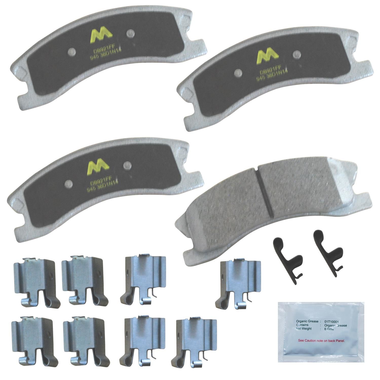 Duralast Max Premium Metallic Brake Pads DGC945M