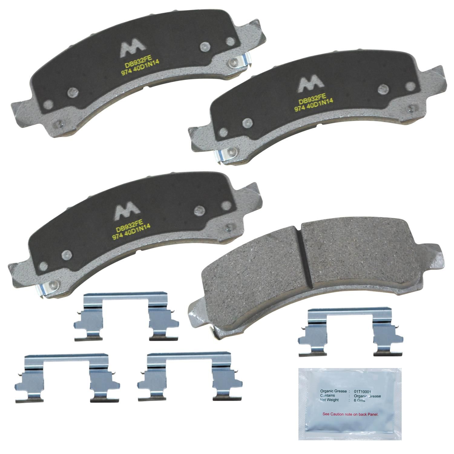 Duralast Max Premium Metallic Brake Pads DGC974M