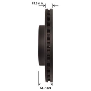 Duralast Gold Brake Rotor 34233DG for Mercedes Benz E320