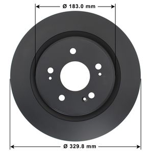 2018 Honda Odyssey Brake Rotor