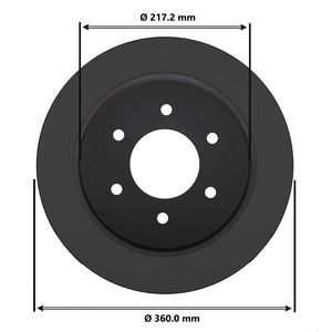 2016 Nissan/Datsun TITAN XD Brake Rotor