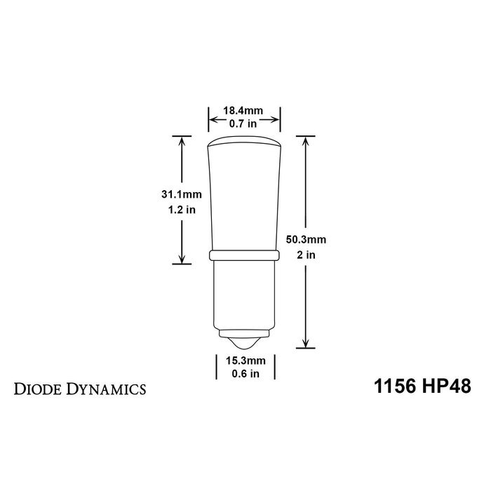 Diode Dynamics 1156 HP48 LED Bulbs