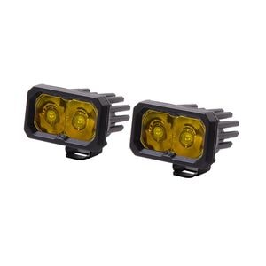 Diode Dynamics DD SSC2 Pod - Pro / Yellow / Combo / Surface / Amber BL / Pair (DD6412P) main image 1